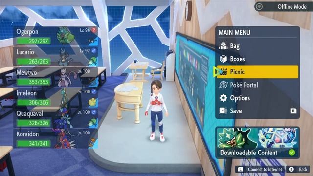 Pokémon Scarlet - 43 - Part 2: The Indigo Disk (DLC) - Post-Game (1/3): Book, Snacks, & Flight