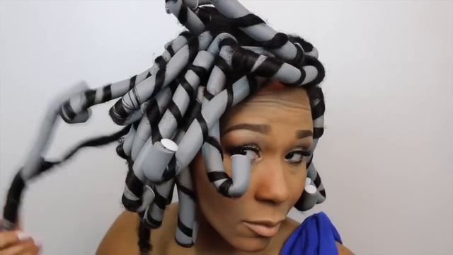 Cascading Curls On Natural Hair| Beauty Collab | Tia Kirby