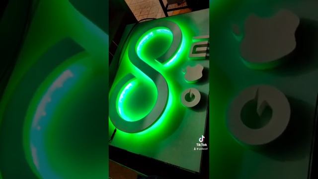 Letras Corporeas De Polyfan Con Luces Leds.