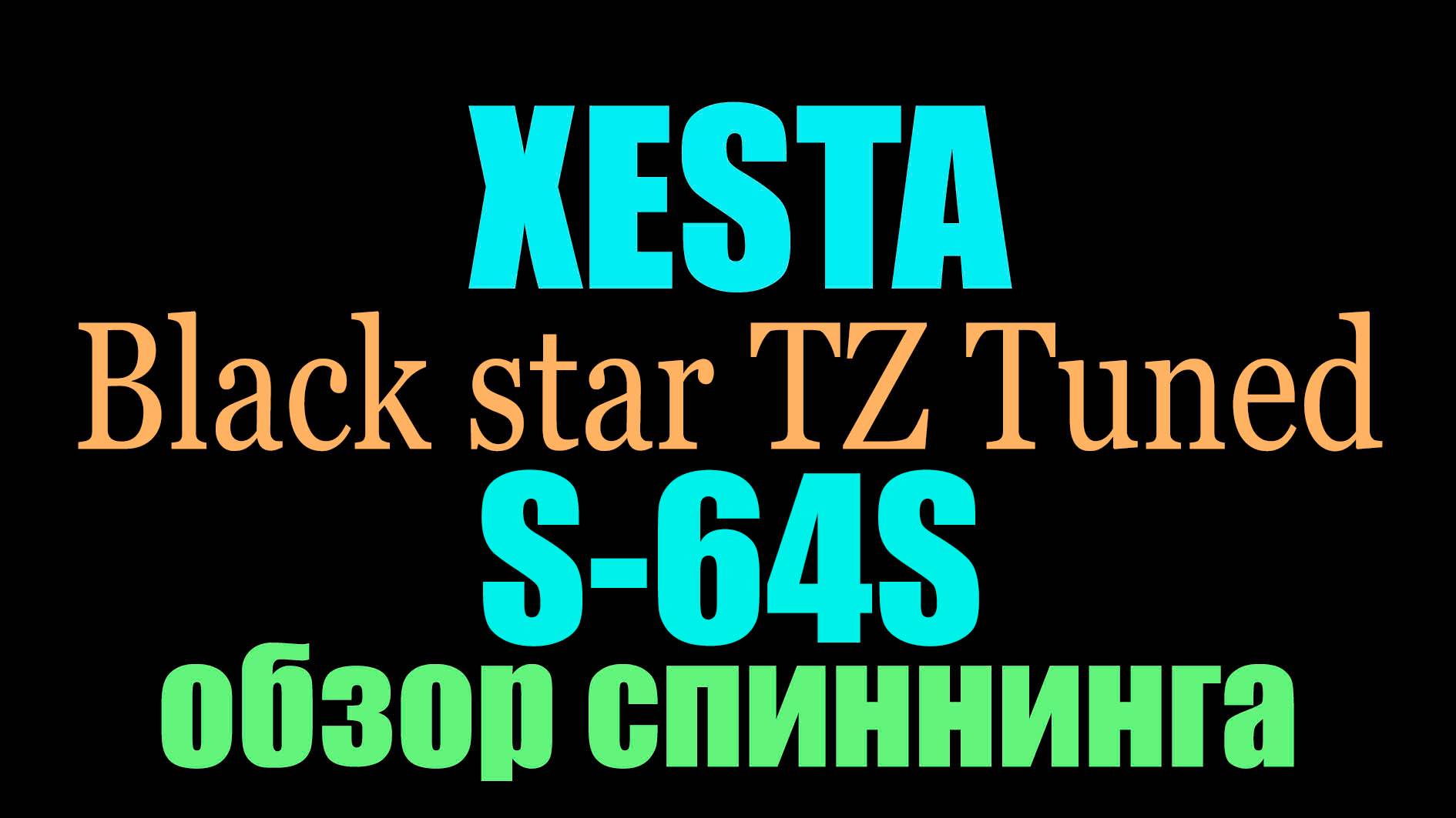 Обзор Xesta Black Star TZ Tuned S64-S