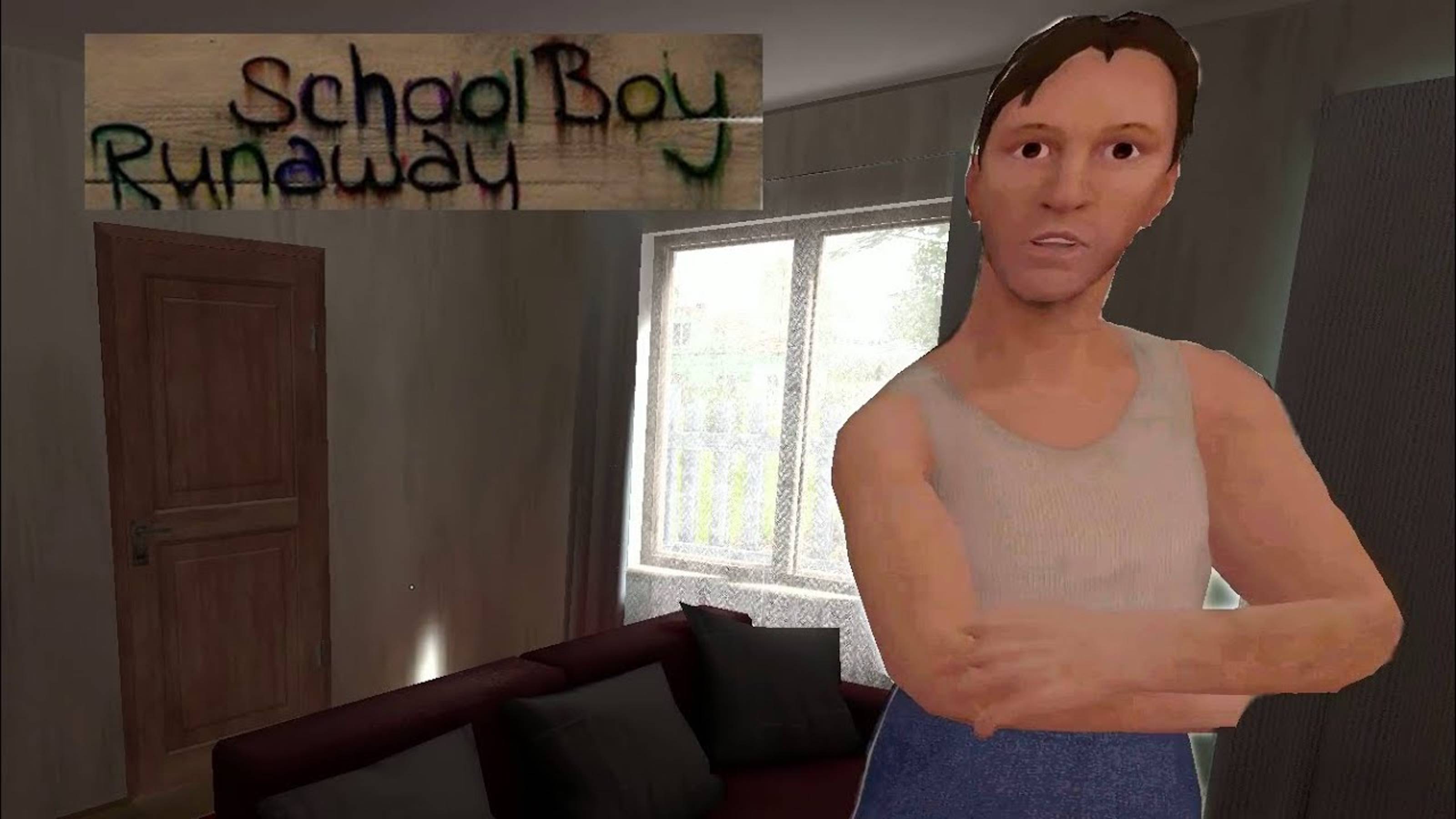 Скачал мод от фрузера на Minecraft в скулбое!//Schoolboy Runaway