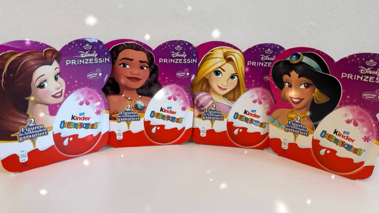 Принцессы Диснея 2024г. Kinder Uberrascung