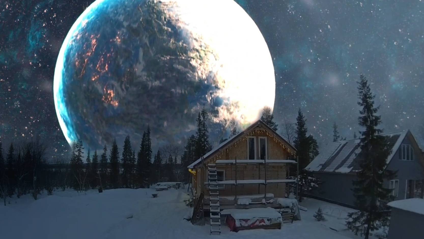 Дом под Северным Сиянием