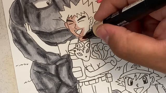 Drawing Of Pokemon Anime Indigo League