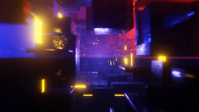 4K Abstract Board Tunnel | Animation Video