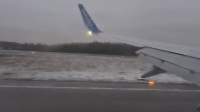 Посадка в Санкт-Петербурге