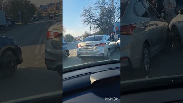ДТП на ровном месте