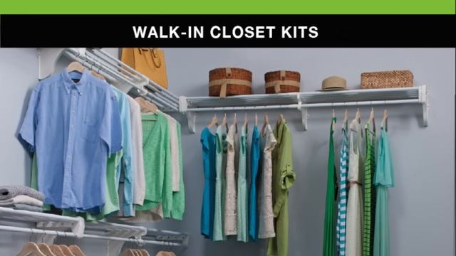 EZ Shelf Expandable Closet & Garage Shelving