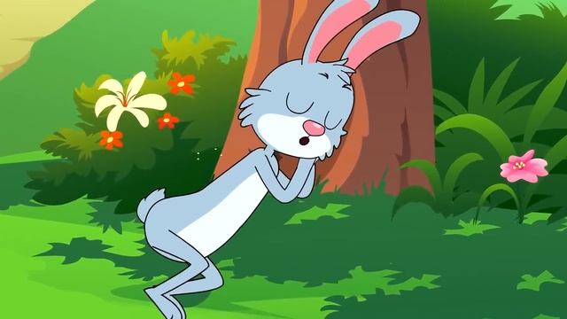 اغنية الأرنب والسلحفاة  -  أغاني أطفال _  قناة أسرتنا(720)