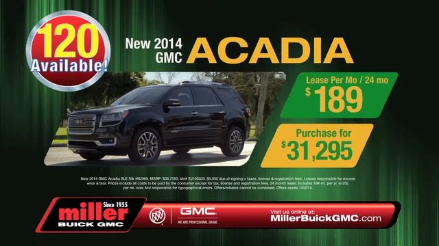 Miller Buick GMC December Commercial