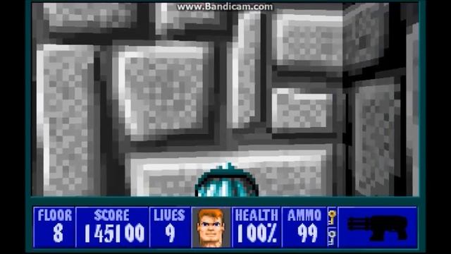 Wolfenstein 3D - Episode 2 Floor 8