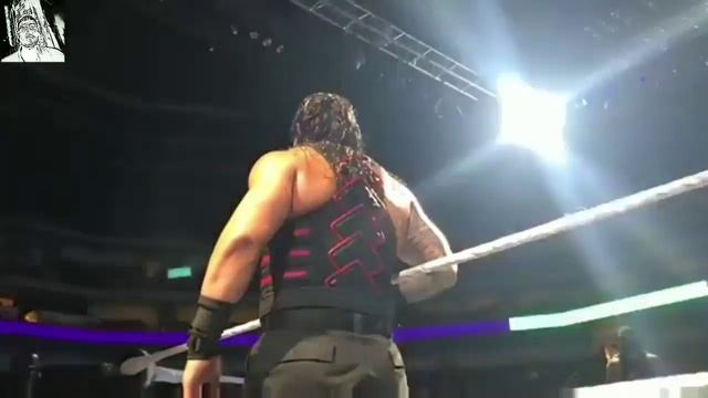 WWE Live Event Lincoln Nebraska 3rd Feb 2018 Roman Reigns Entrance
