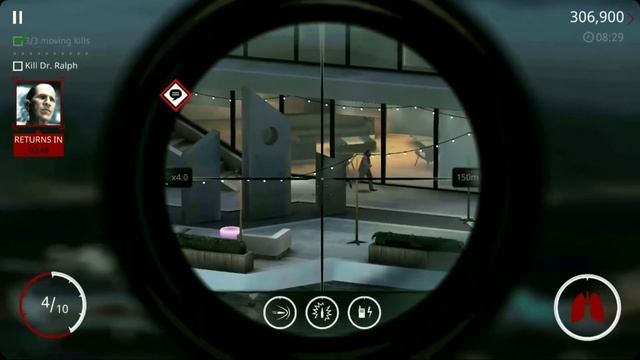 HITMAN-SNIPER || ANDROID MOBILE GAMEPLAYS In REDMI NOTE 4 ||