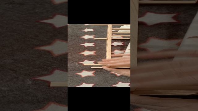 деревянная кровать для кукол формата Барби своими руками