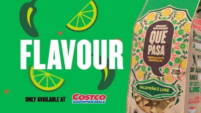 A Big Bag Of Flavour & Fiesta! — Que Pasa Jalapeño & Lime Tortilla Chips