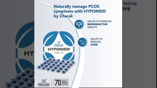 Charak HYPONIDD - Manage PCOS Symptoms With Ayurveda