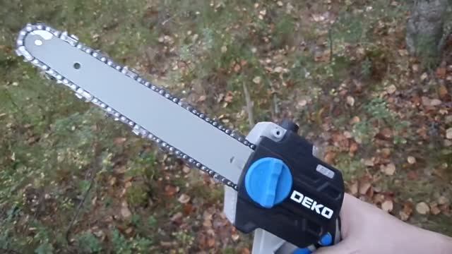 Аккумуляторная пила Deko,деко (обзор и тест)