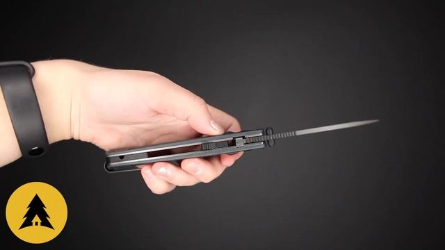 Складной нож SOG Flash Mk3 TiNi сталь D2, рукоять Urban Grey GRN