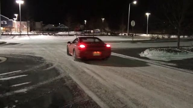 Dodge Stealth Twin Turbo Playing In The Snow