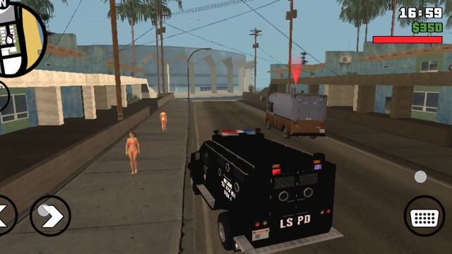 РЕШИЛ ПАТРУЛИРОВАТЬ ЗА ГРУЗОВИКА SWAT! GTA SA