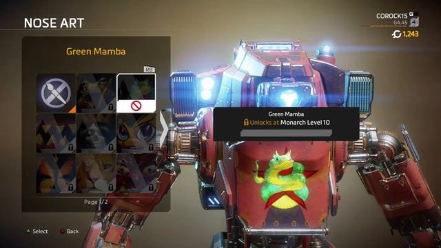 Titanfall 2 -  Monarch Customization