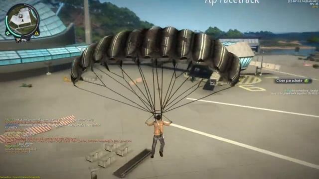 Just Cause 2 Multiplayer - Part 19 - Learning The Plane Grapple