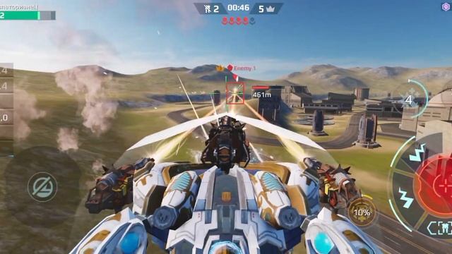 Bug With Superimposing Effects On A Titan... War Robots 8.6