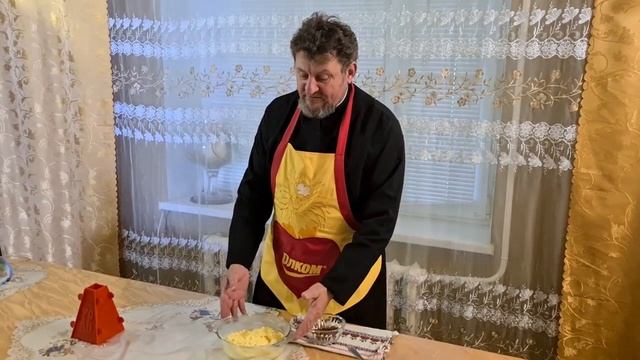 Настоящая паска из творога