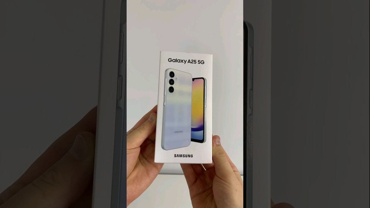 И снова без блока питания: распаковка Samsung Galaxy A25