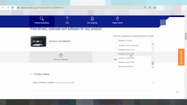 WORKFORCE WF-2880DWF Driver Download Windows 11 And Setup