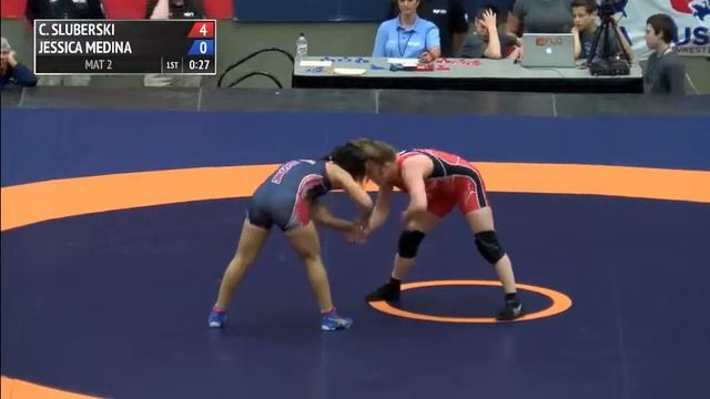 53kg 3rd, Jessica Medina, Sunkist Kids Vs Carlene Sluberski, Titan Mercury WC