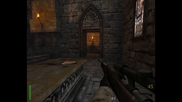 Return To Castle Wolfenstein #7-Мрачная тайна - Осквернённая церковь