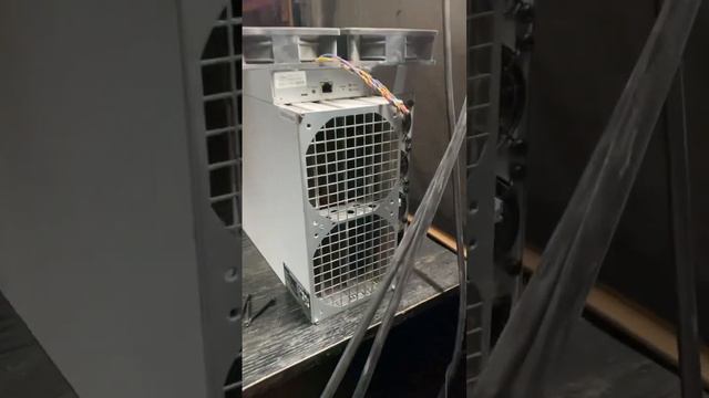 Майнинг на даче ANTMINER S19K PRO 120th #asicminer #bitcoin Чистка асика