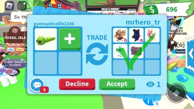 Trading ONLY Caterpillars In Adopt Me! (I GOT THE BEST TRADE!)