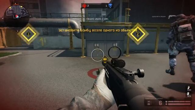 Стояк. Vs. _-_-_ЕА7_-_-_ (Д17) [Warface] 18+