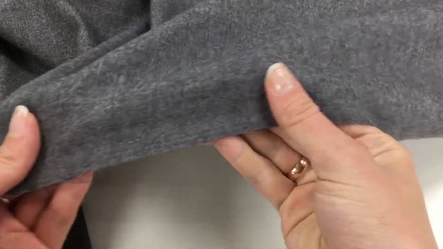 Плательная шерсть серая 12071902