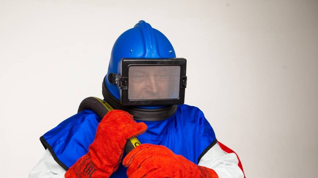 Шлем пескоструйщика Вектор