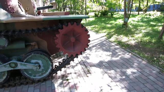 09.09.2022. Россия. Южно-Сахалинск. Лёгкий танк Японской Империи. Тип 95