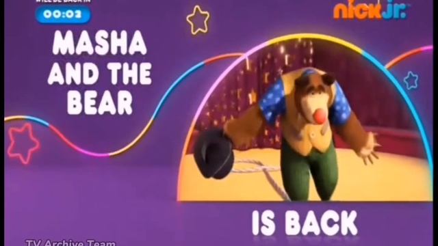 Nick Jr India - NOW BACK TO - Masha and the Bear
