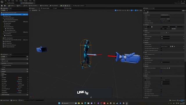 Unreal Engine 5 RPG Серия уроков - #26:  Столкновения. часть 1