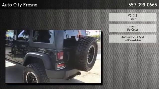 2011 Jeep Wrangler Unlimited Unlimited Rubicon Sport Utility 4D  - Kerman