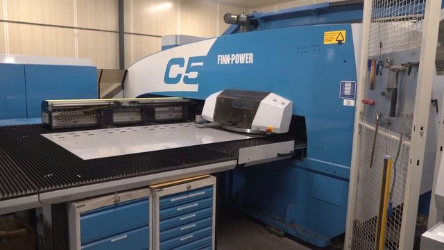 FINNPOWER C5 Compact express CNC Punching machine stanzmaschine tapping multi tool MACH4METAL 5212