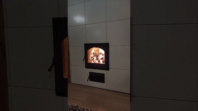 Как топить каминопечь без ХК.