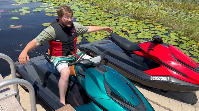 Electric Jet Ski! Riding The Taiga Orca For The First Time & Having A Blast Out On The Lake