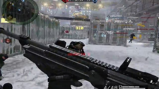 Warface дробовик SRM 1216 на ангаре (Новый год)