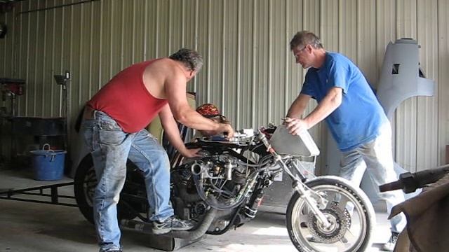 Nitro Harley Shovelhead First Fireup Nitromethane Nostalgia Nitro Harley