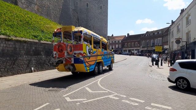 GMC Dukw Q46PDV Windsor Duck Tours Seen Departing Windsor Theatre Royal doing a Tour around Windsor
