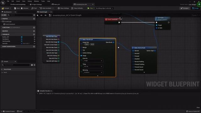 012. Unreal Engine 5 RPG Tutorial Series #9 Inventory Part 6 - Menu Screen