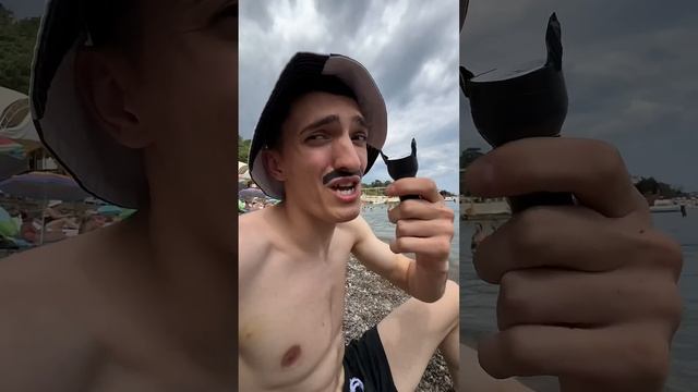 Отец учит сына плавать #шортс #юмор #прикол #скетч