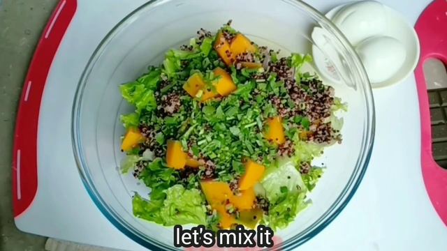 Pumpkin And Quinoa Salad With Eggs